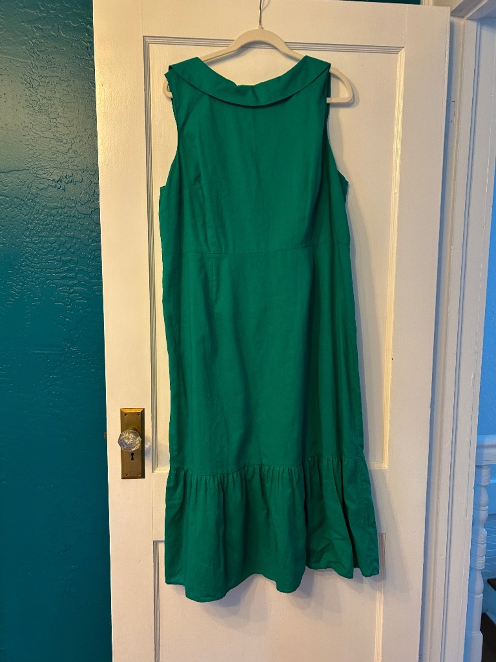 Boden Green Sleeveless Dress Size 16